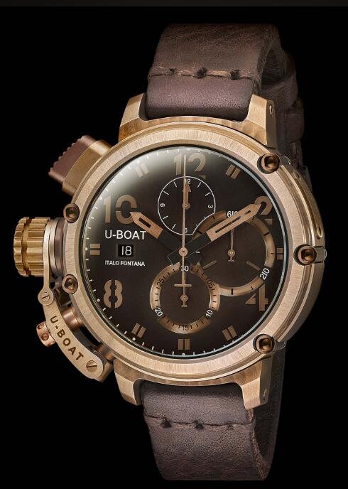 Replica U-BOAT Watch Chimera Chrono Bronze 7474